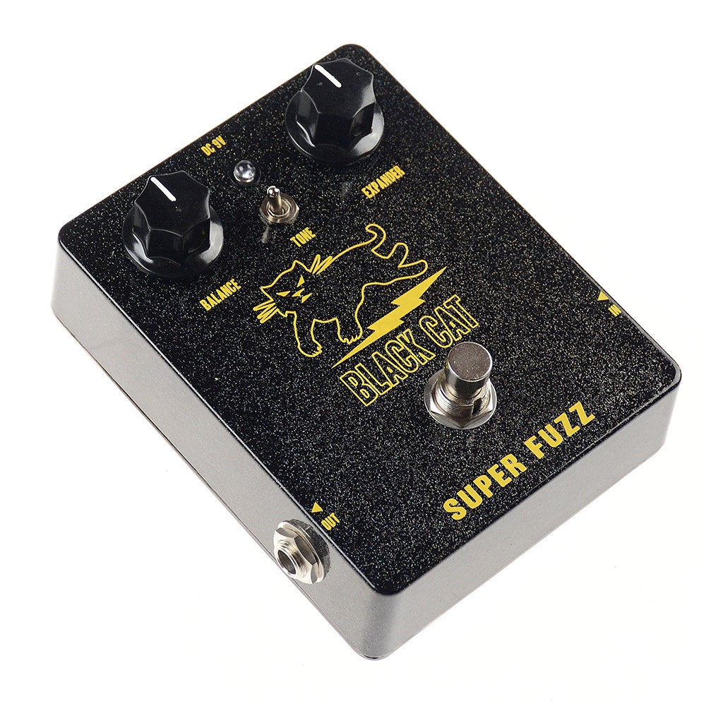 Black Cat Pedals Super Fuzz Guitar Effects Pedal