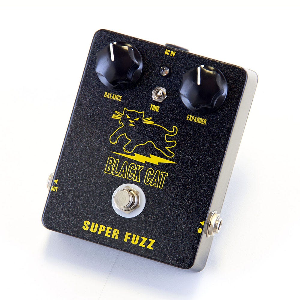 Black Cat Pedals Super Fuzz Guitar Effects Pedal