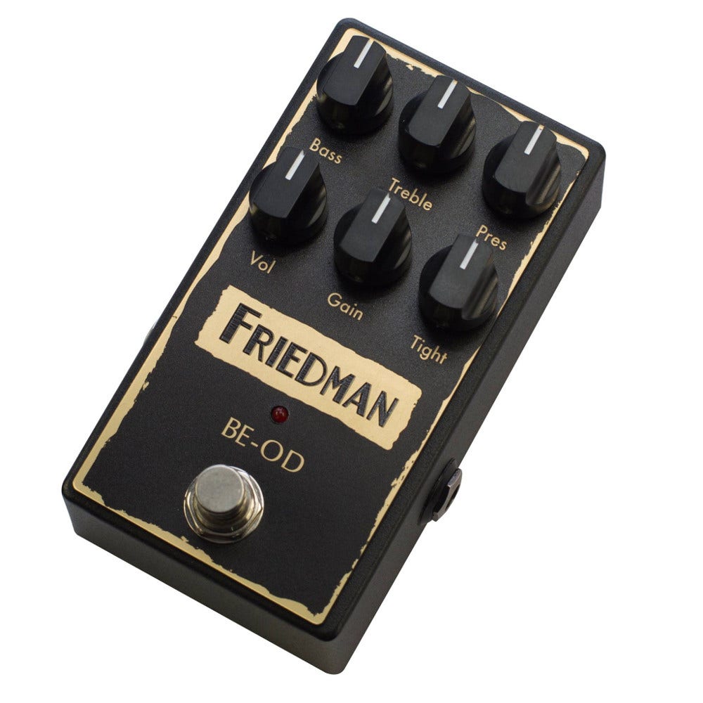 Friedman BE-OD Brown Eye Overdrive Guitar Effects Pedal