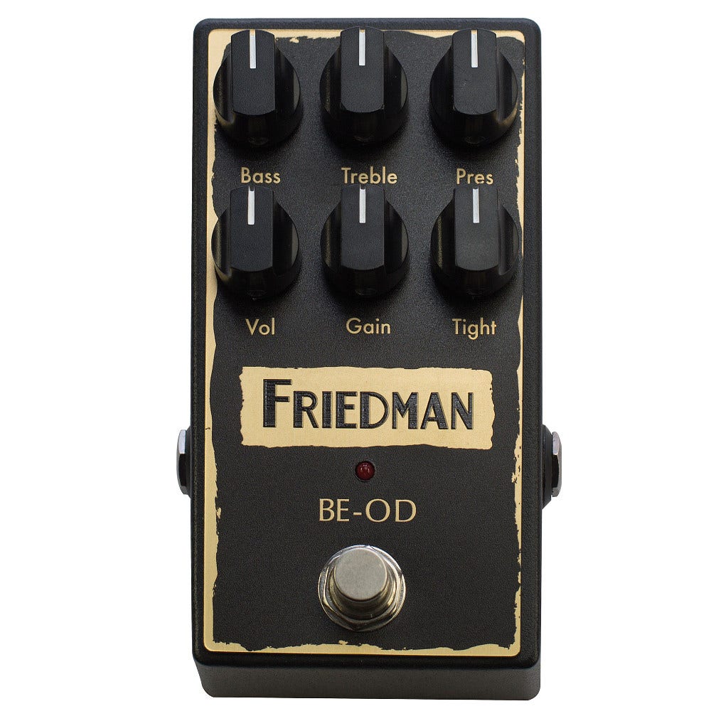 Friedman BE-OD Brown Eye Overdrive Guitar Effects Pedal