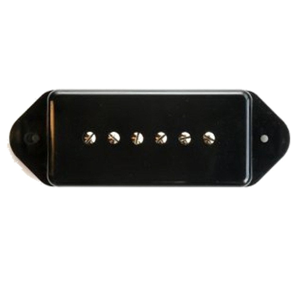 Bare Knuckle Warpig 90 6-String 'Pig 90 P90 Soapbar Pickup, Bridge Position, Dogear Black Cover