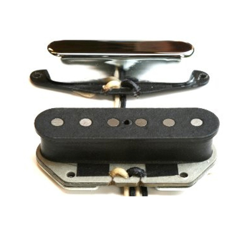 Bare Knuckle Piledriver Tele Pickup Set, Stock Wound, Nickel Cover, 4 Way Mod