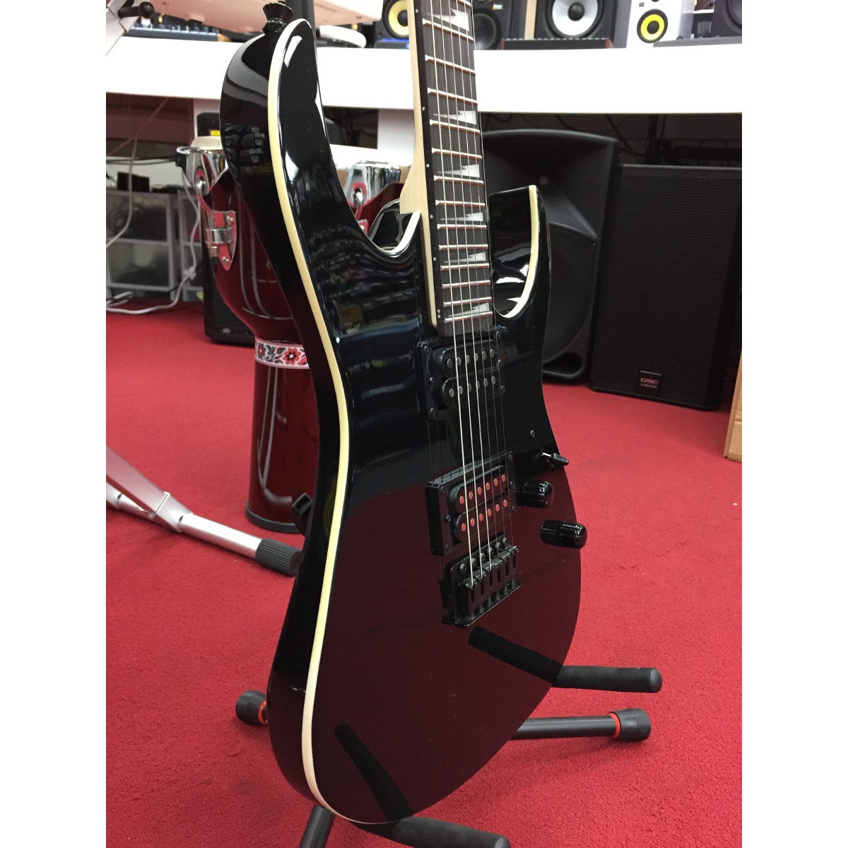 Ibanez GRG120BDX BKN Electric Guitar, Rosewood Fingerboard, HH - Black Night (B-STOCK)