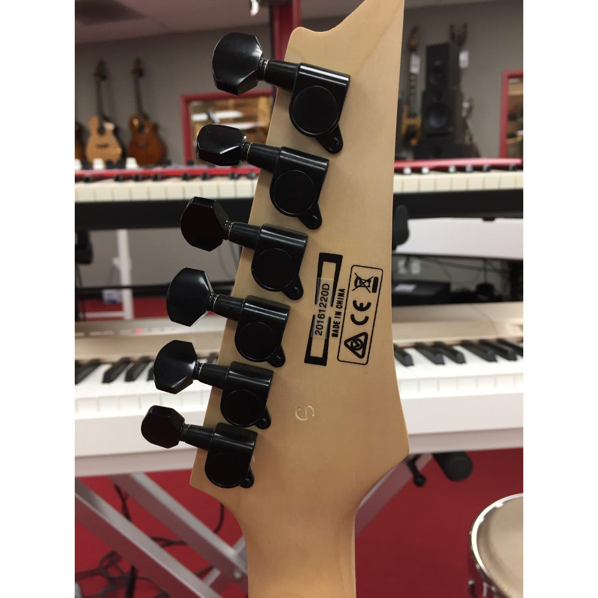 Ibanez GRG120BDX BKN Electric Guitar, Rosewood Fingerboard, HH - Black Night (B-STOCK)