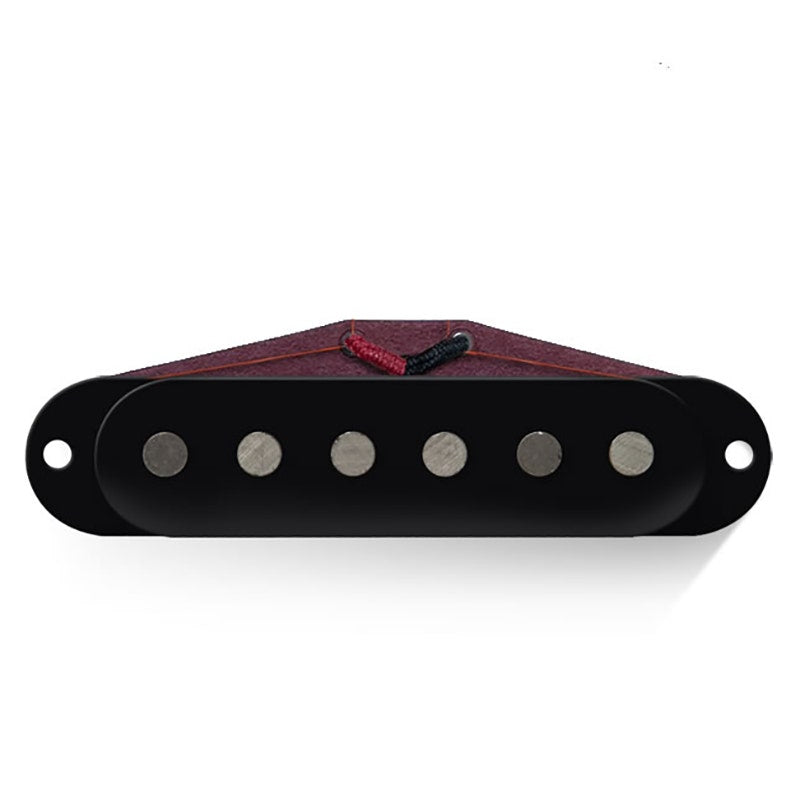 Bare Knuckle Boot Camp Brute Force Strat Single-Coil Guitar Pickup, Middle RW/RP, Black Cover