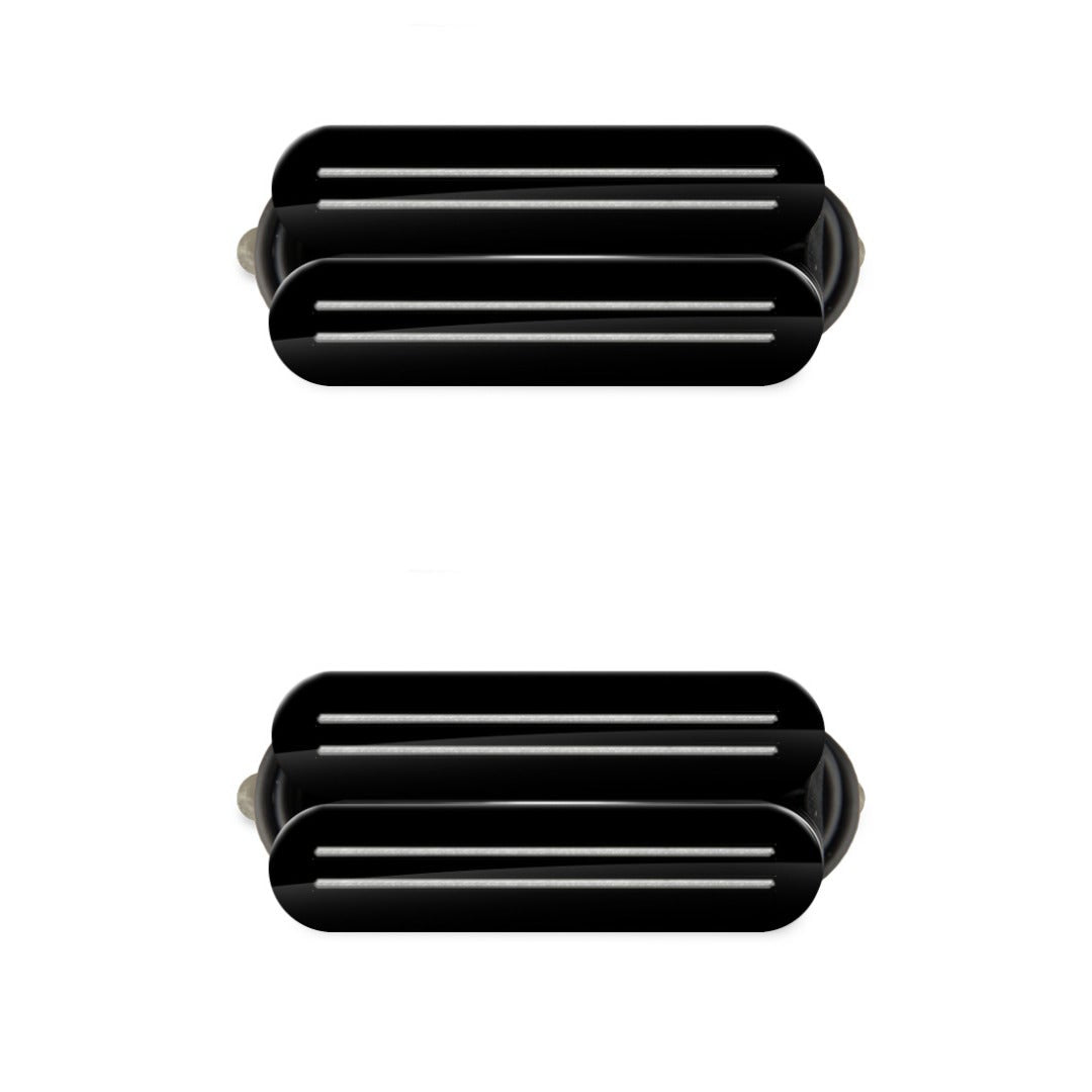 Bare Knuckle Halcyon Mike Stringer Signature 7-String Guitar Humbucker Pickup Set, Open-Coil Black