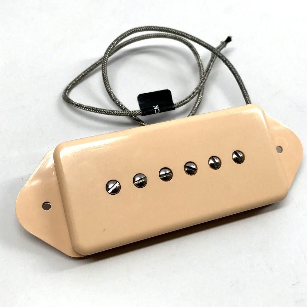 Bare Knuckle Nantucket 90 P90 Pickup, Neck Position, Dogear Cover, Cream
