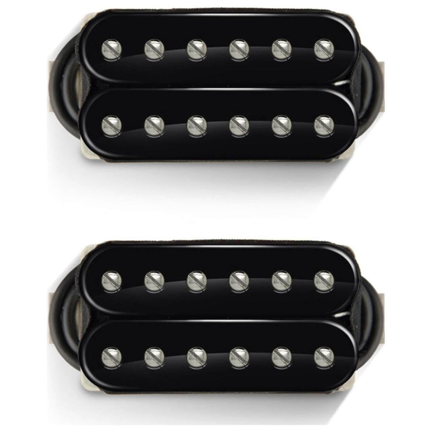Bare Knuckle PolyPaf 6 Adam 'Nolly' Getgood Signature Guitar Humbucker Pickup Set, Open Black