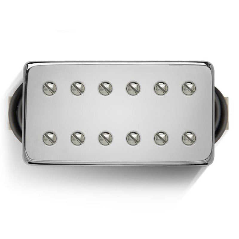 Bare Knuckle Rabea Massaad Silo Bridge Humbucker Guitar Pickup, Chrome Cover, 4-Conductor, 53mm