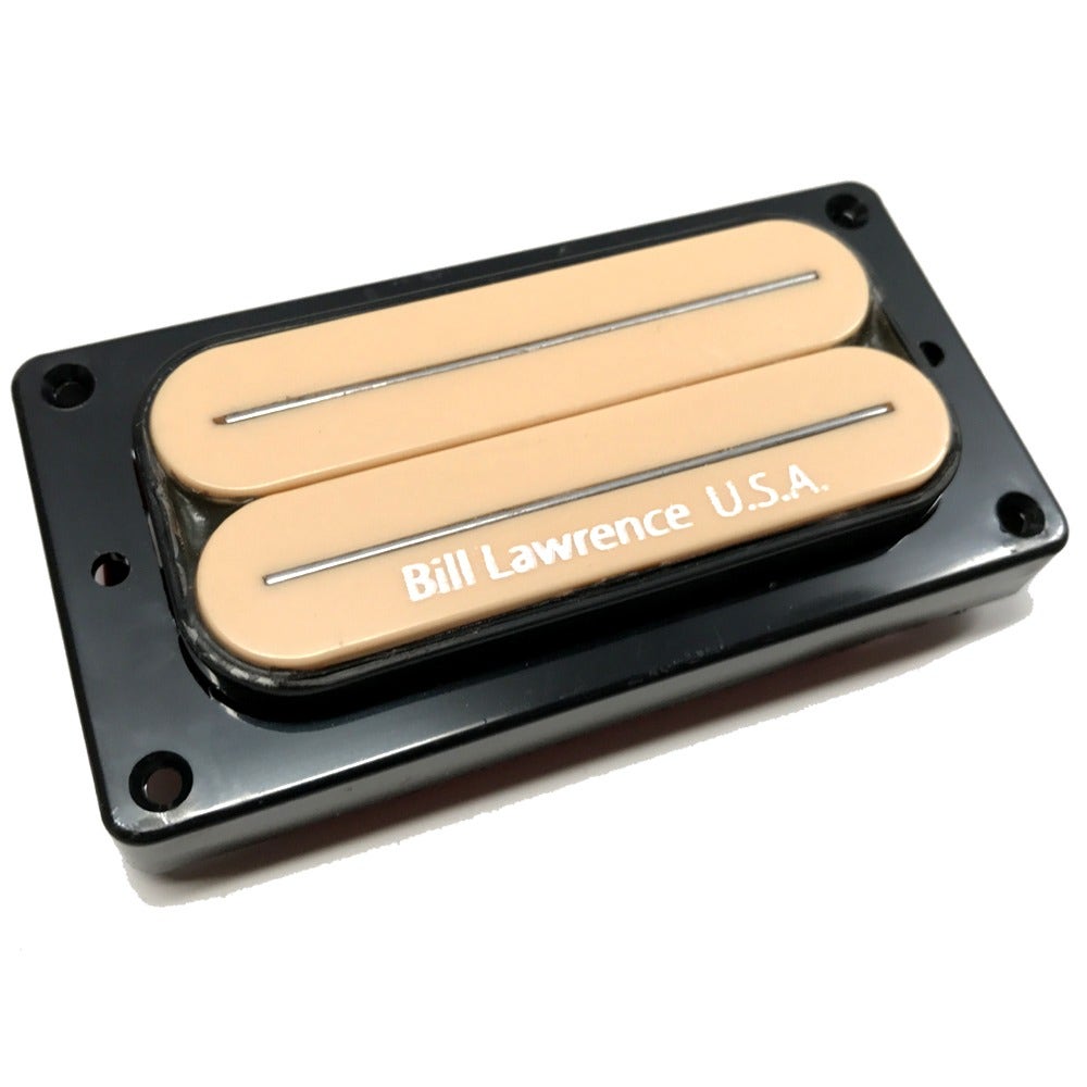 Bill Lawrence L-500LC Lead Pickup with Cream Bobbins and Black Mounting