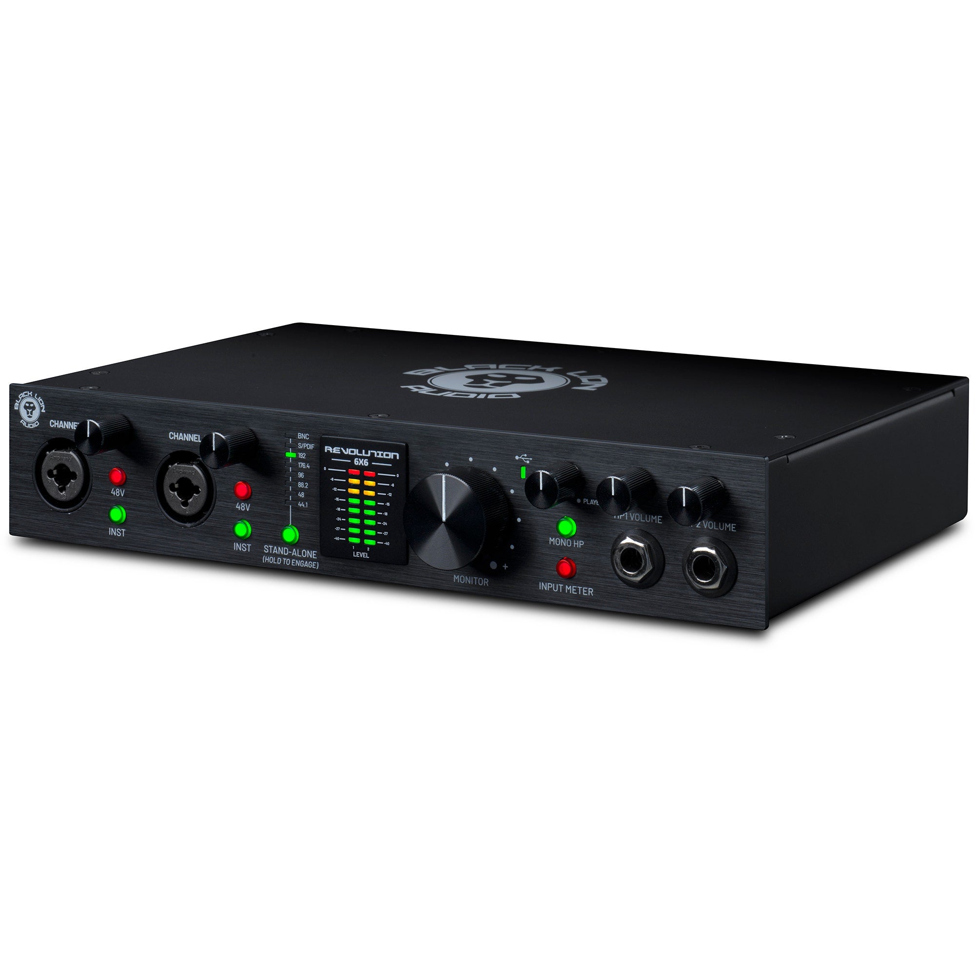 Black Lion Audio Revolution 6x6 6-In 6-Out USB Audio Interface / Word Clock / DAC / ADC