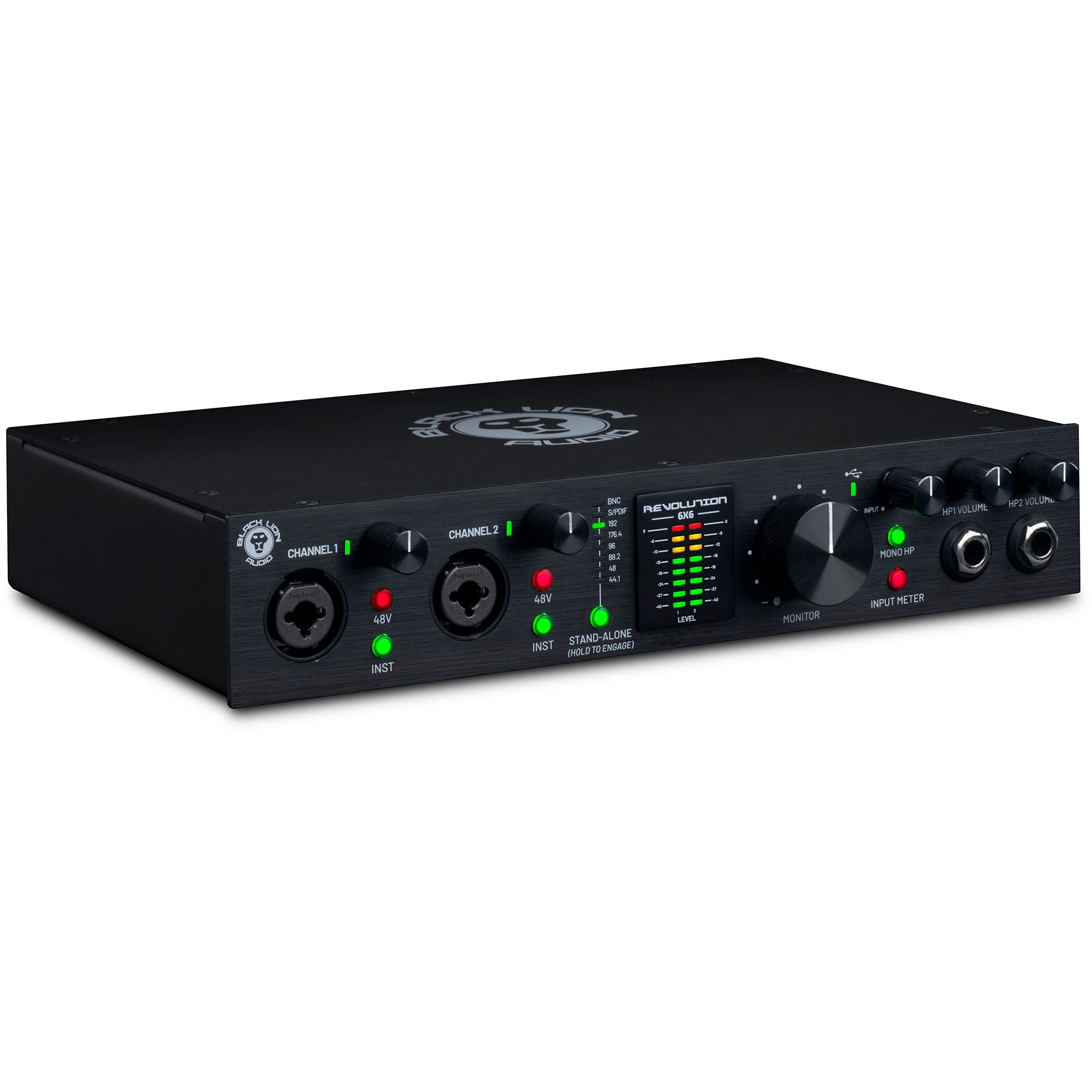 Black Lion Audio Revolution 6x6 6-In 6-Out USB Audio Interface / Word Clock / DAC / ADC