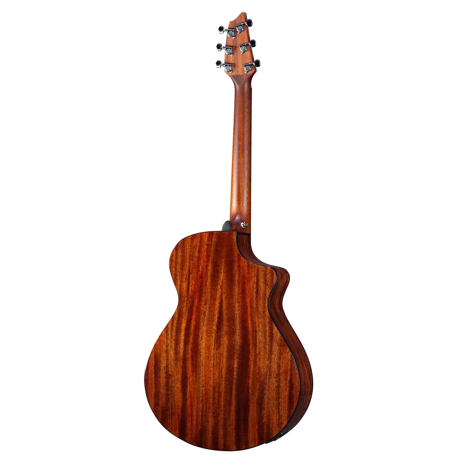 Breedlove Discovery S Concert Edgeburst Left-Handed Acoustic Guitar, Red Cedar Top