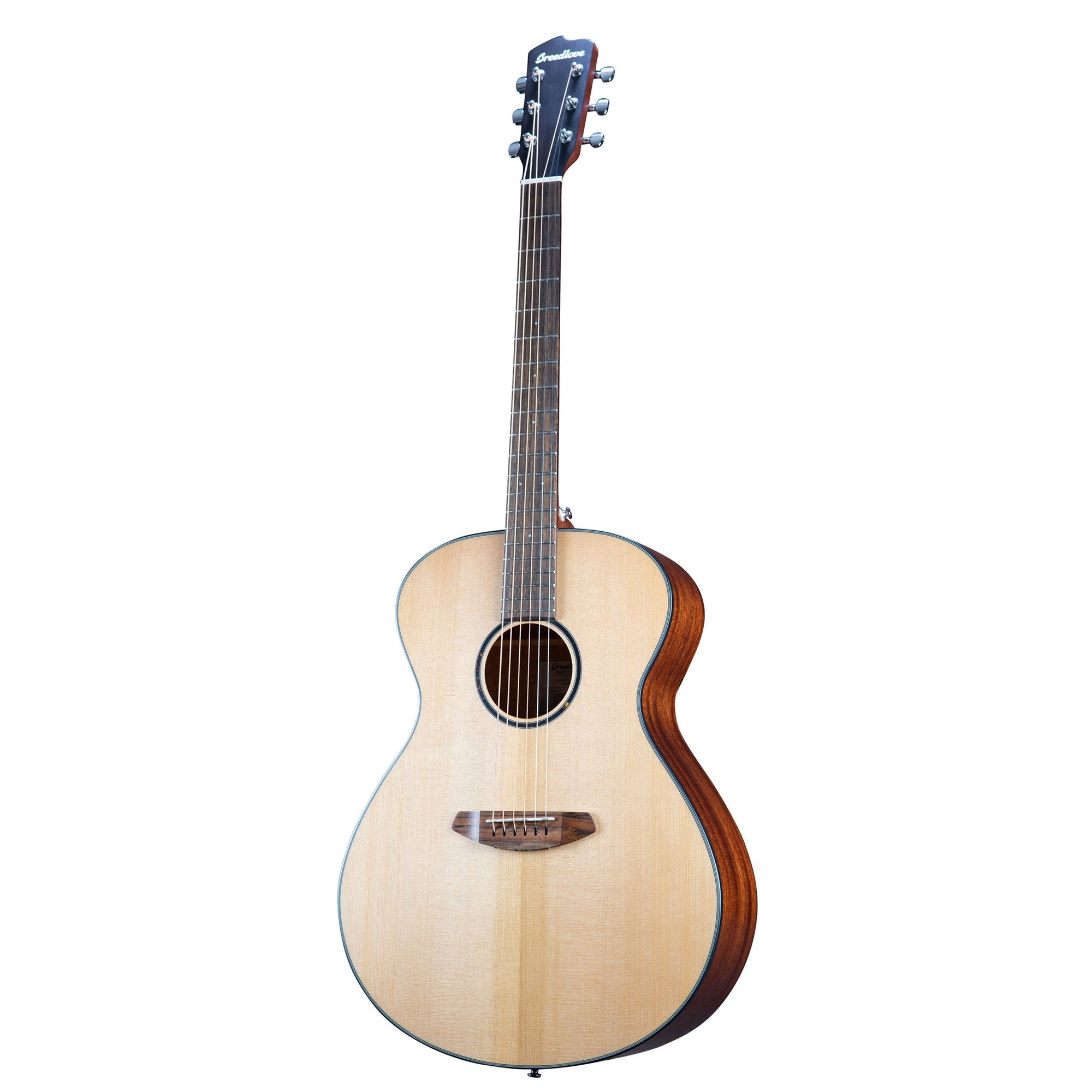 Breedlove Discovery S Concerto Acoustic Guitar, African Mahogany, European Spruce Top