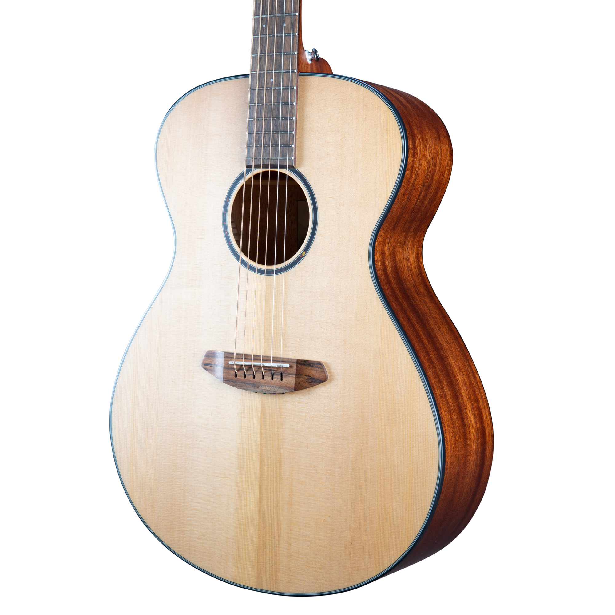 Breedlove Discovery S Concerto Acoustic Guitar, African Mahogany, European Spruce Top