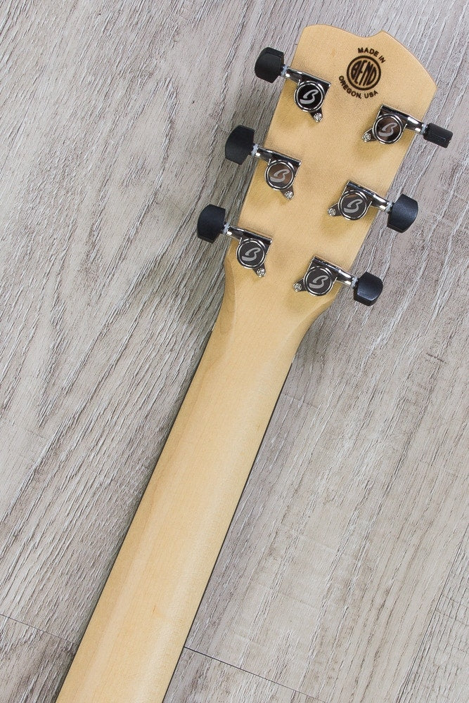 Breedlove Oregon Concerto E Acoustic-Electric Guitar, Myrtlewood, Hard Case - Natural Gloss (Open Box)