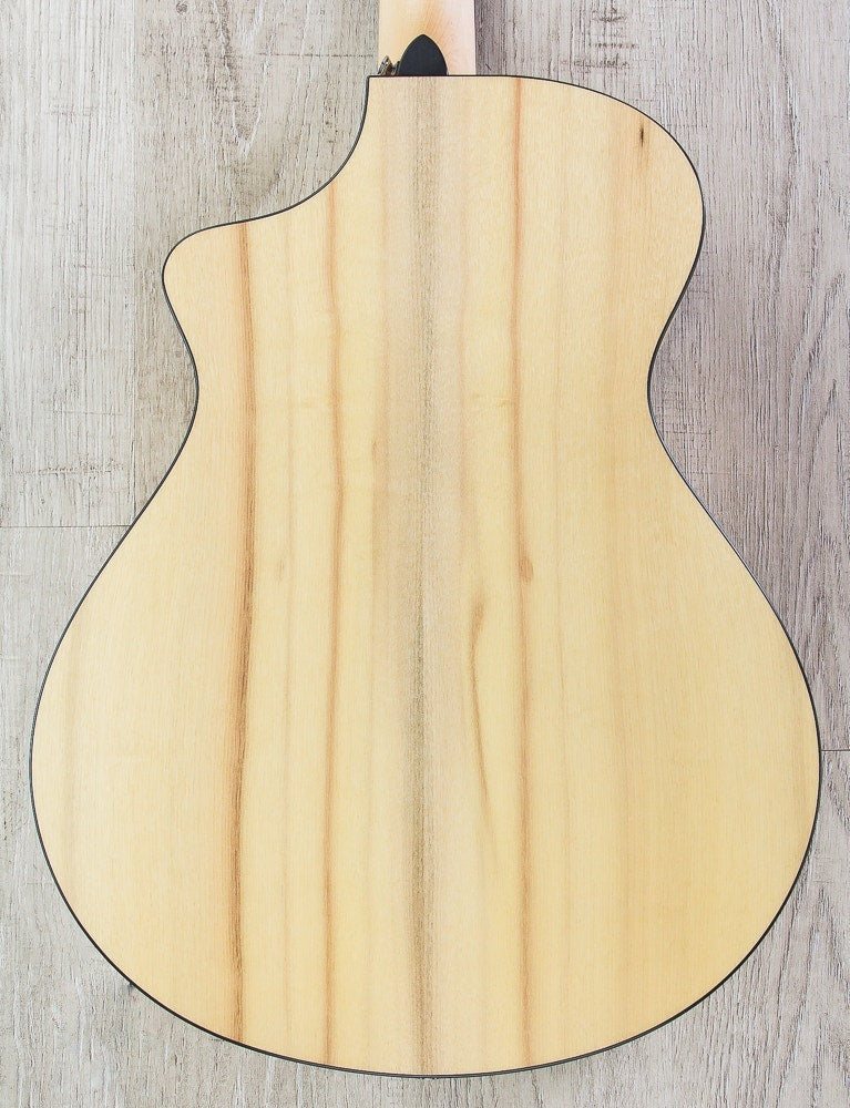 Breedlove Oregon Concert CE Acoustic-Electric Guitar, Sitka Spruce Myrtlewood, Hard Case - Gloss Natural (Open Box)