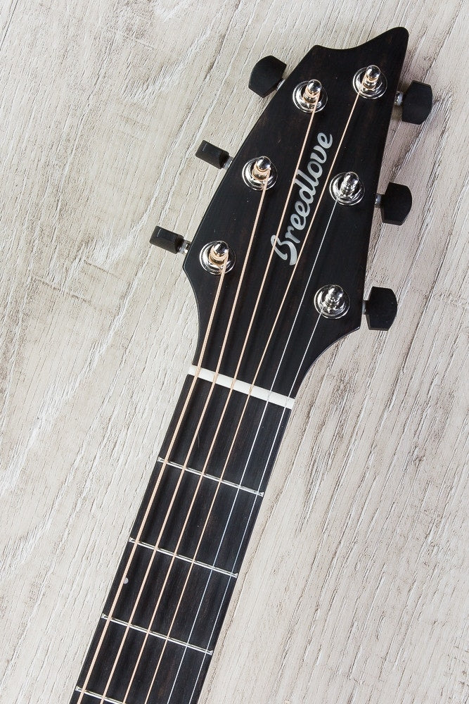 Breedlove Oregon Concert CE Acoustic-Electric Guitar, Sitka Spruce Myrtlewood, Hard Case - Gloss Natural (Open Box)