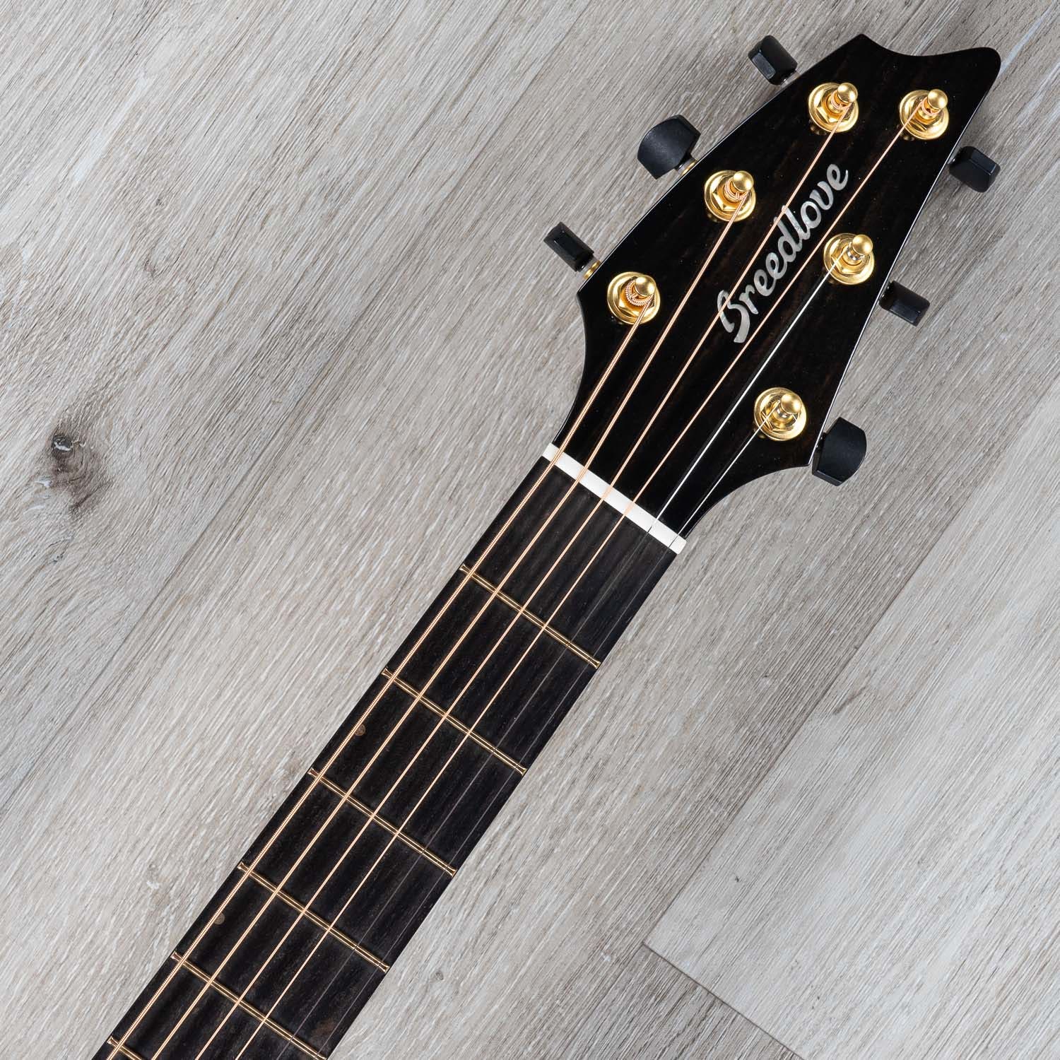 Breedlove Oregon Concert E LTD Acoustic Electric Guitar, Myrtlewood, Olive Burst (B-STOCK)