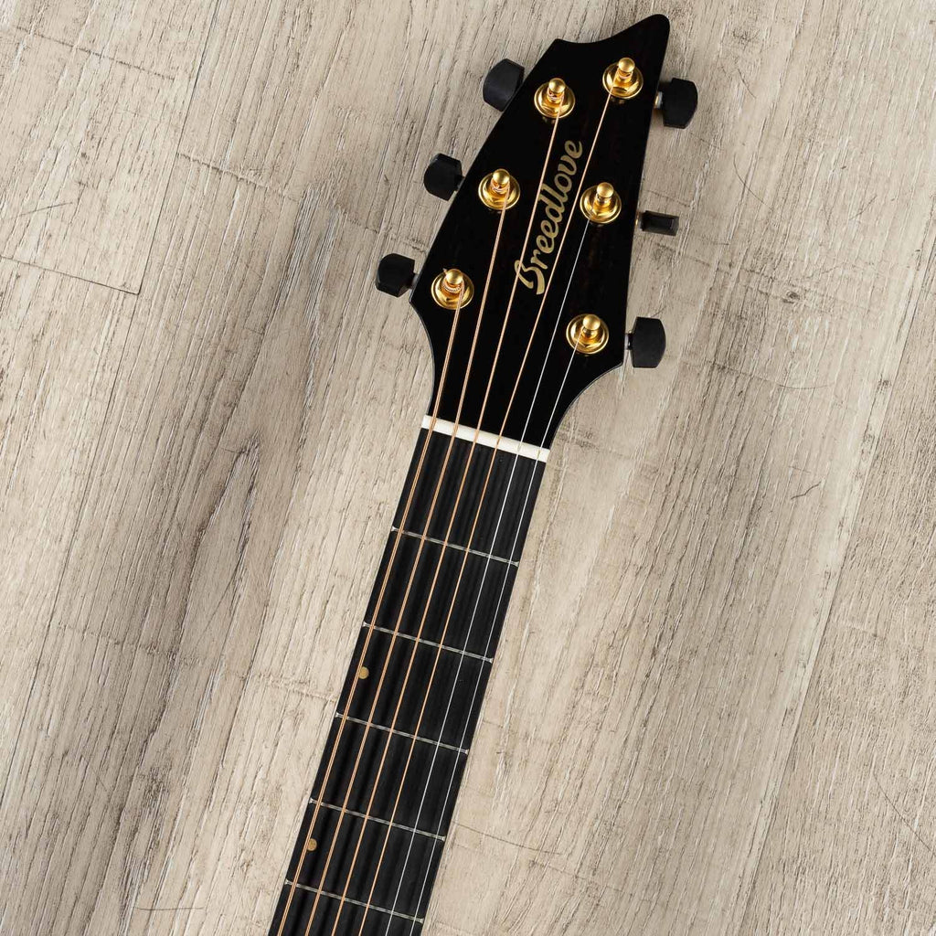 Breedlove Limited Edition Oregon Concert CE Acoustic-Electric Guitar, Sunset Burst, Myrtlewood