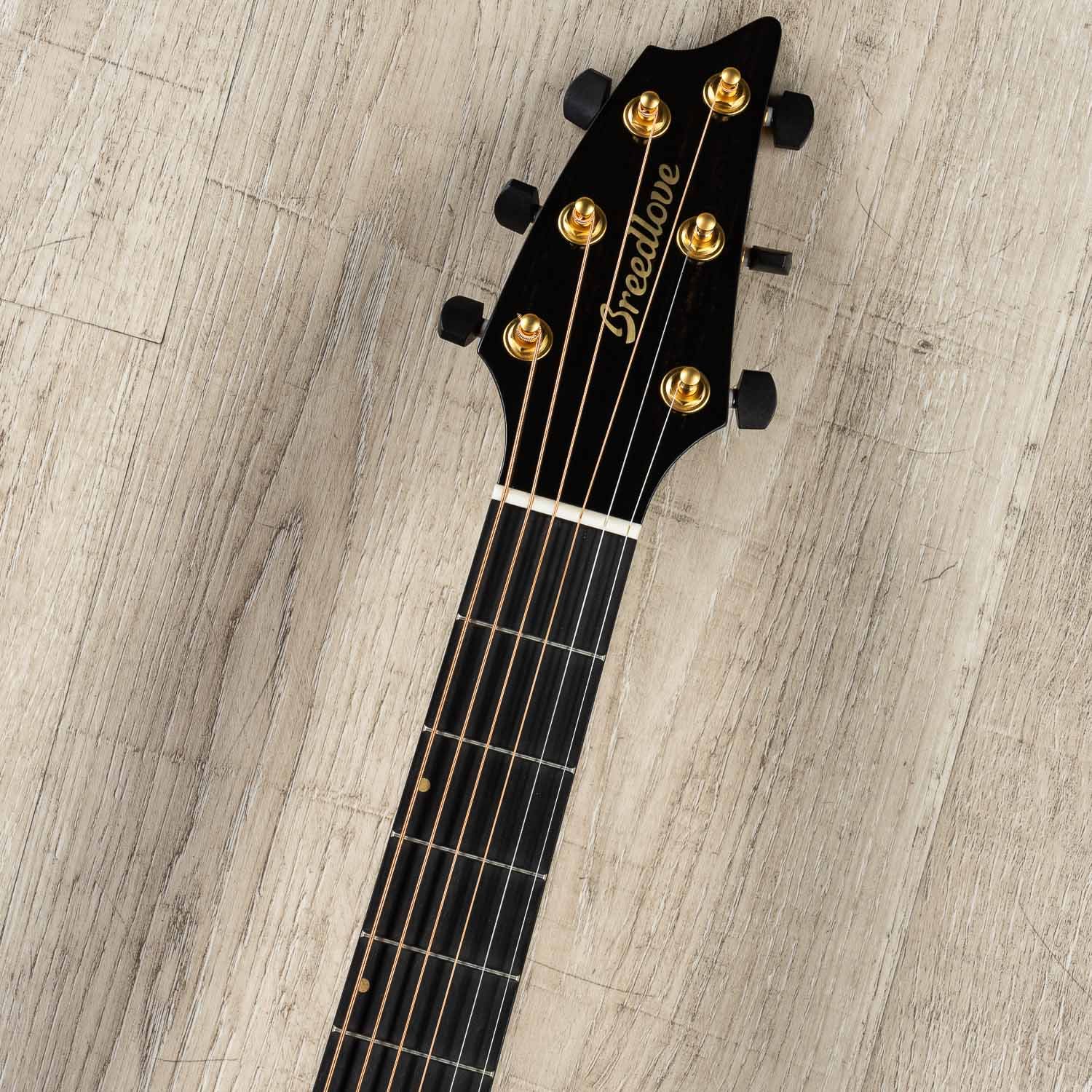 Breedlove Limited Edition Oregon Concert CE Acoustic-Electric Guitar, Sunset Burst, Myrtlewood