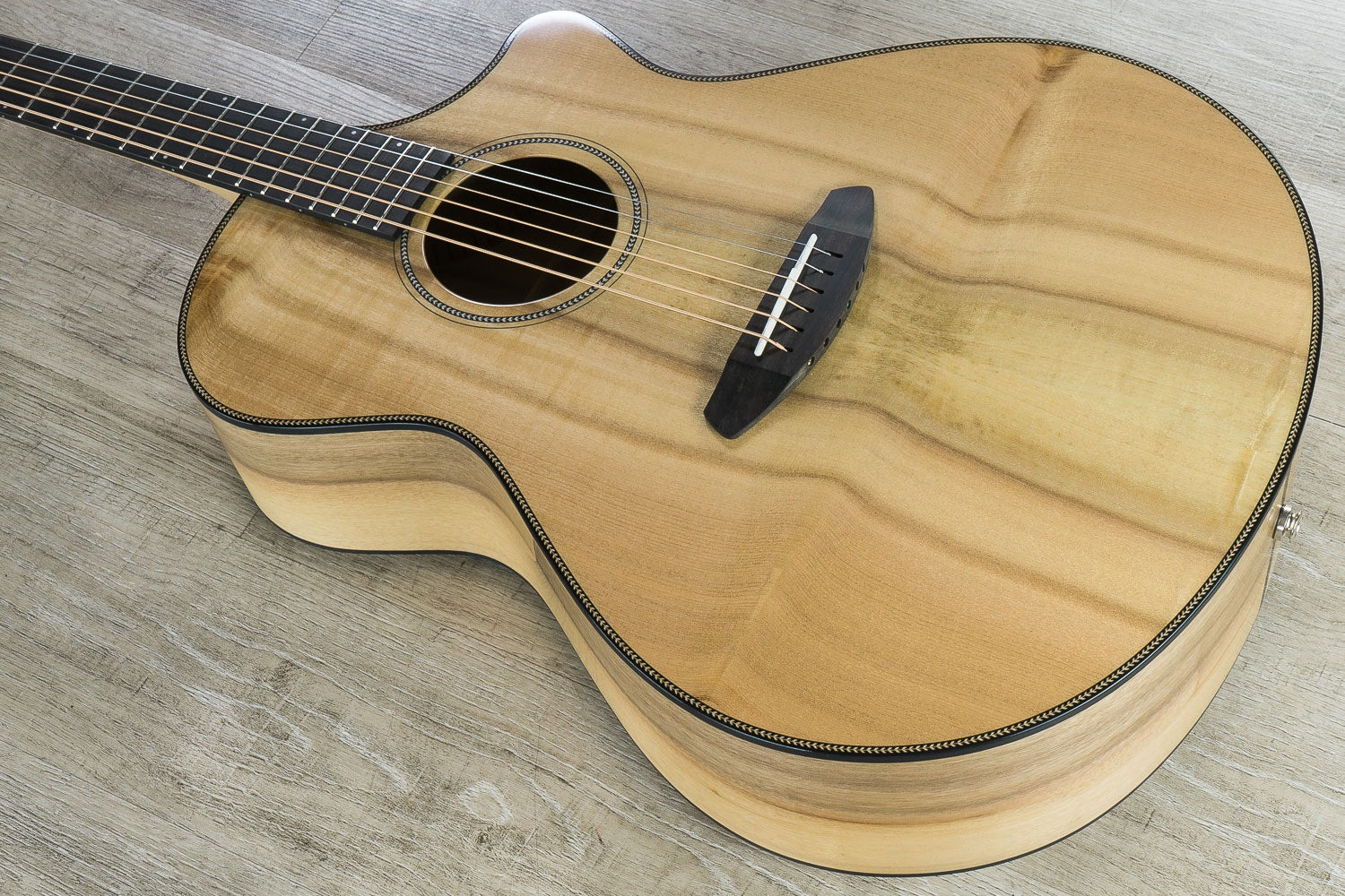 2019 NOS Breedlove Oregon Concerto CE Acoustic-Electric Guitar, Myrtlewood - Myrtlewood, LR Baggs EAS VTC Preamp, Hard Case