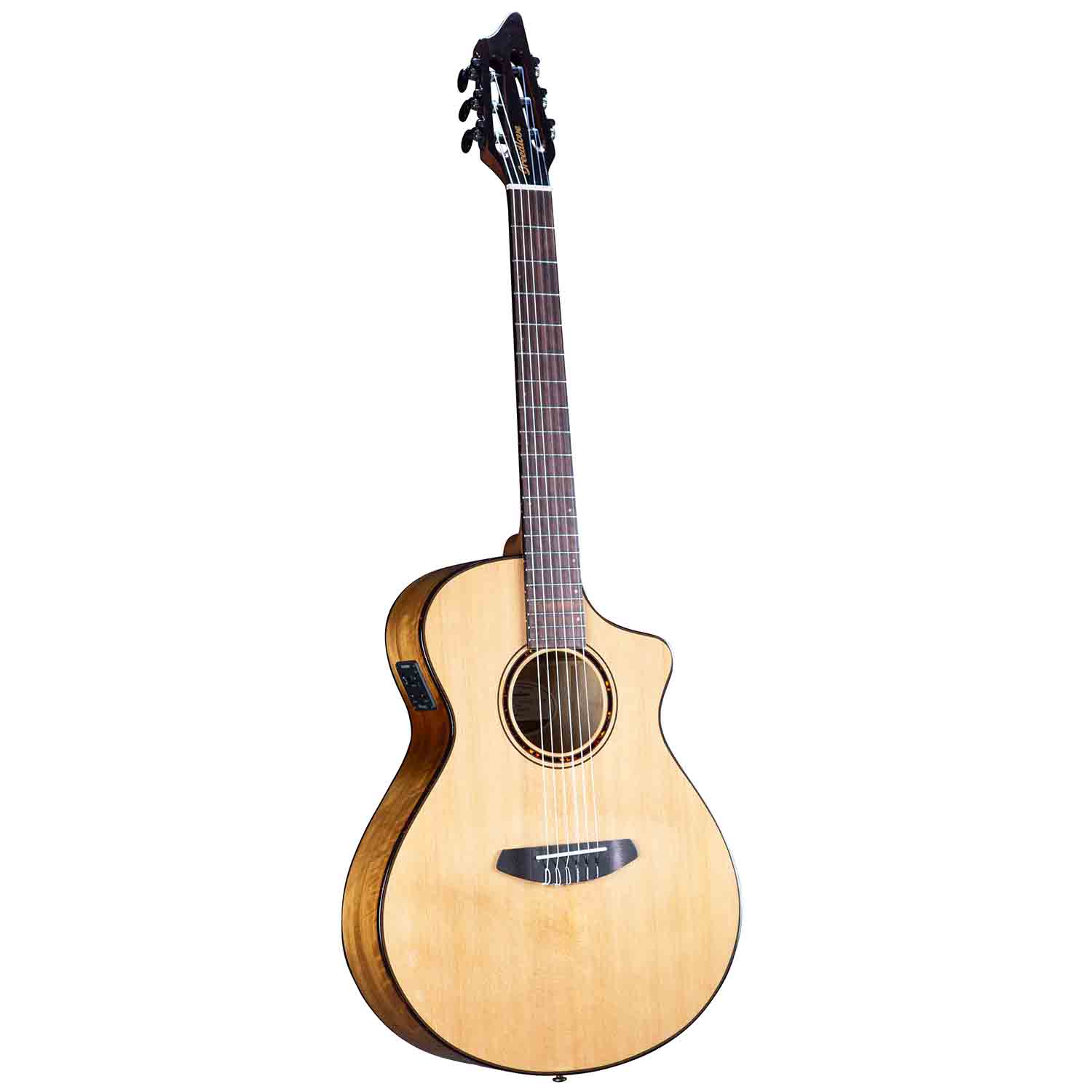 Breedlove Pursuit Exotic S Concert Nylon CE Calssical Acoustic Guitar, Red Cedar Top