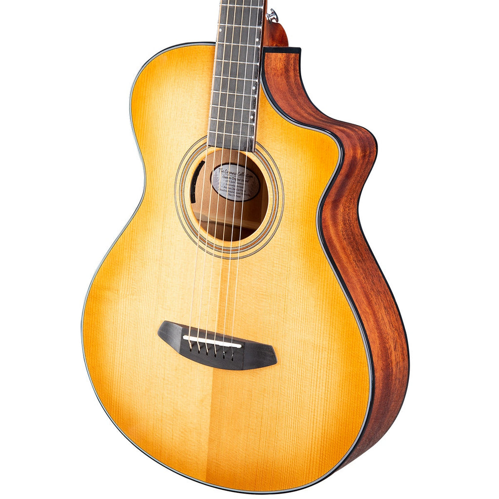 Breedlove Signature Concertina Copper CE Acoustic Electric Guitar, Torrefied European Spruce (B-STOCK)