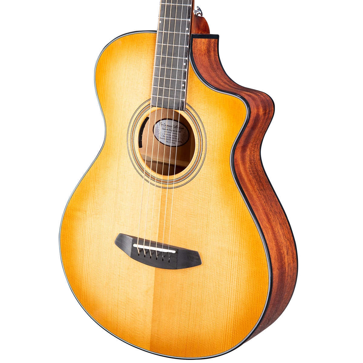Breedlove Signature Concertina Copper CE Acoustic Electric Guitar, Torrefied European Spruce (B-STOCK)