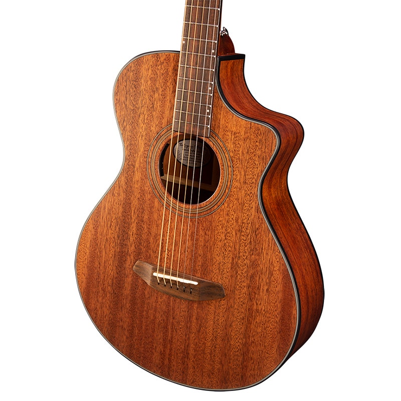 Breedlove Wildwood Concertina Satin CE Acoustic Electric Guitar, African Mahogany (B-STOCK)