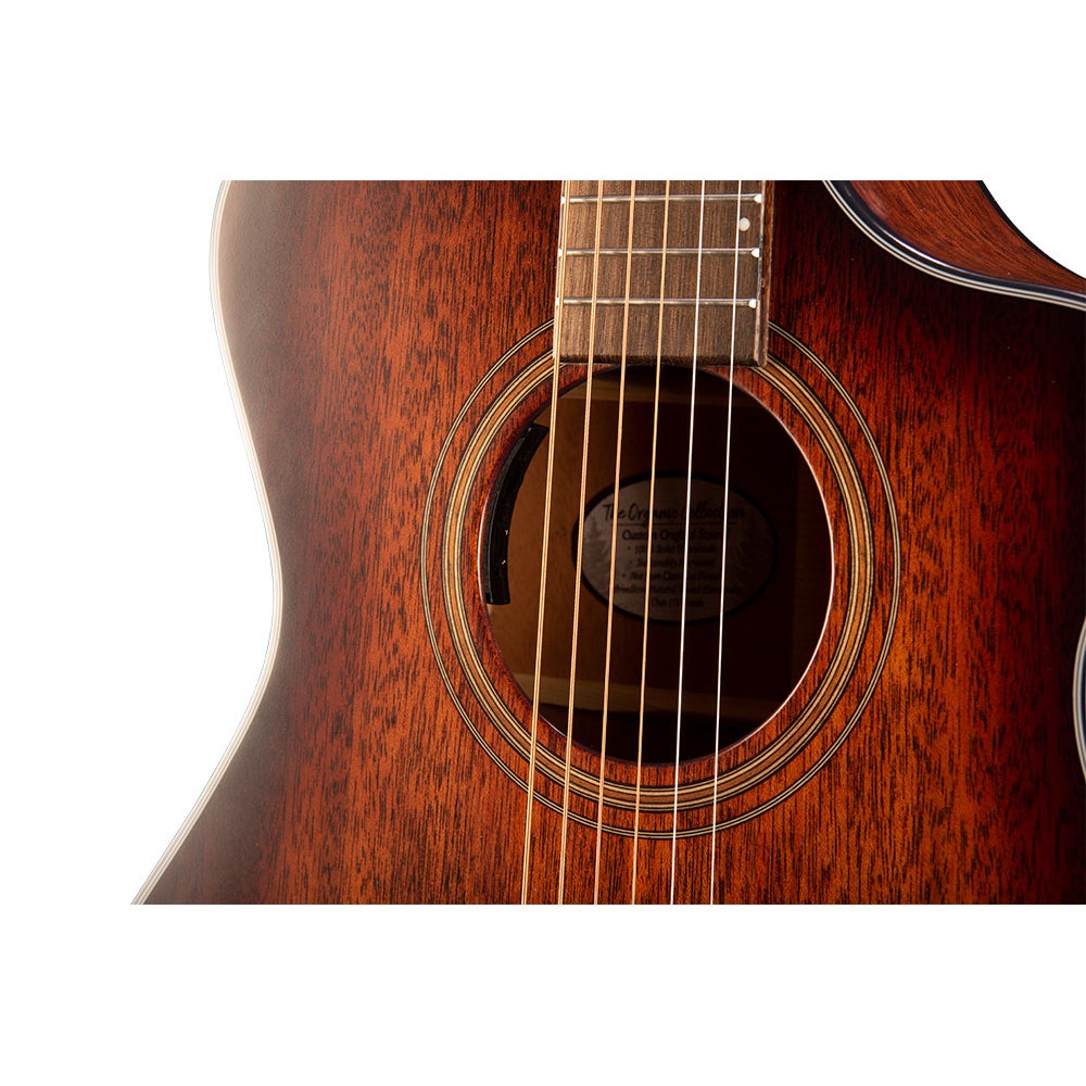 Breedlove Wildwood Concert Satin CE Acoustic Electric Guitar, Whiskey Burst (B-STOCK)