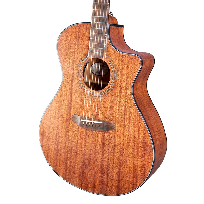 Breedlove Wildwood Concerto Satin CE Acoustic Electric Guitar, African Mahogany (B-STOCK)