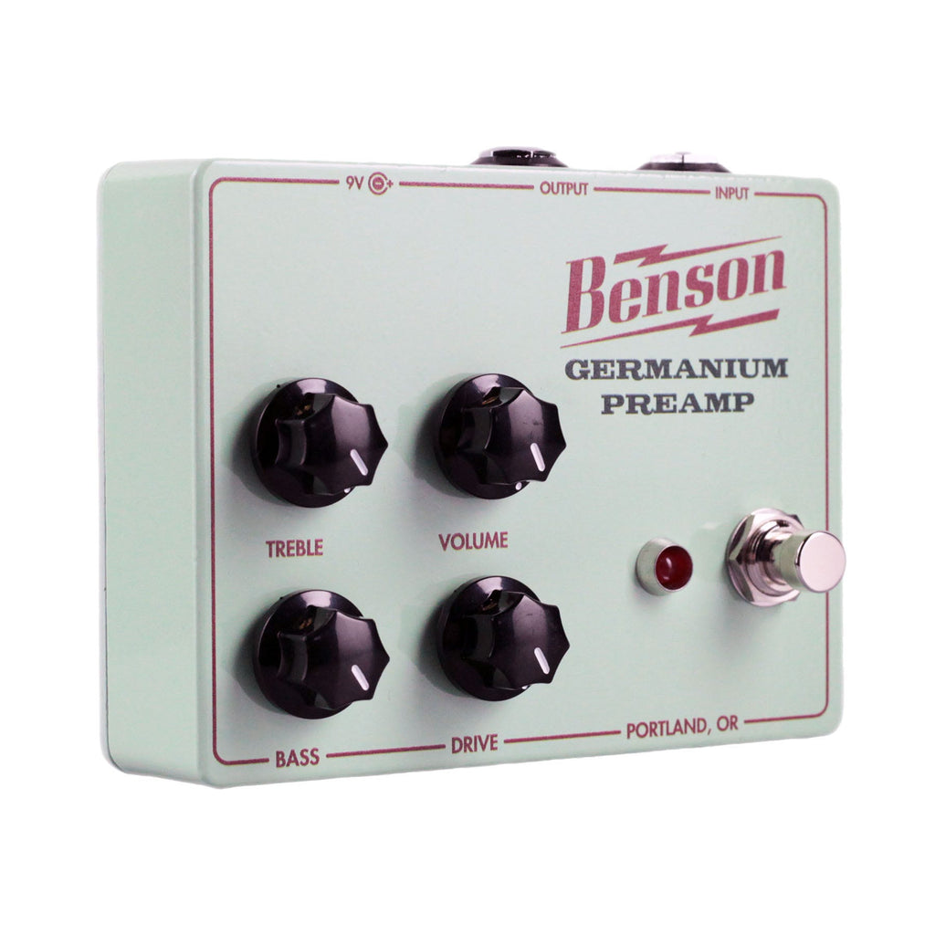 Benson Amps Germanium Preamp Overdrive / Boost / Fuzz Preamp Guitar Effect Pedal