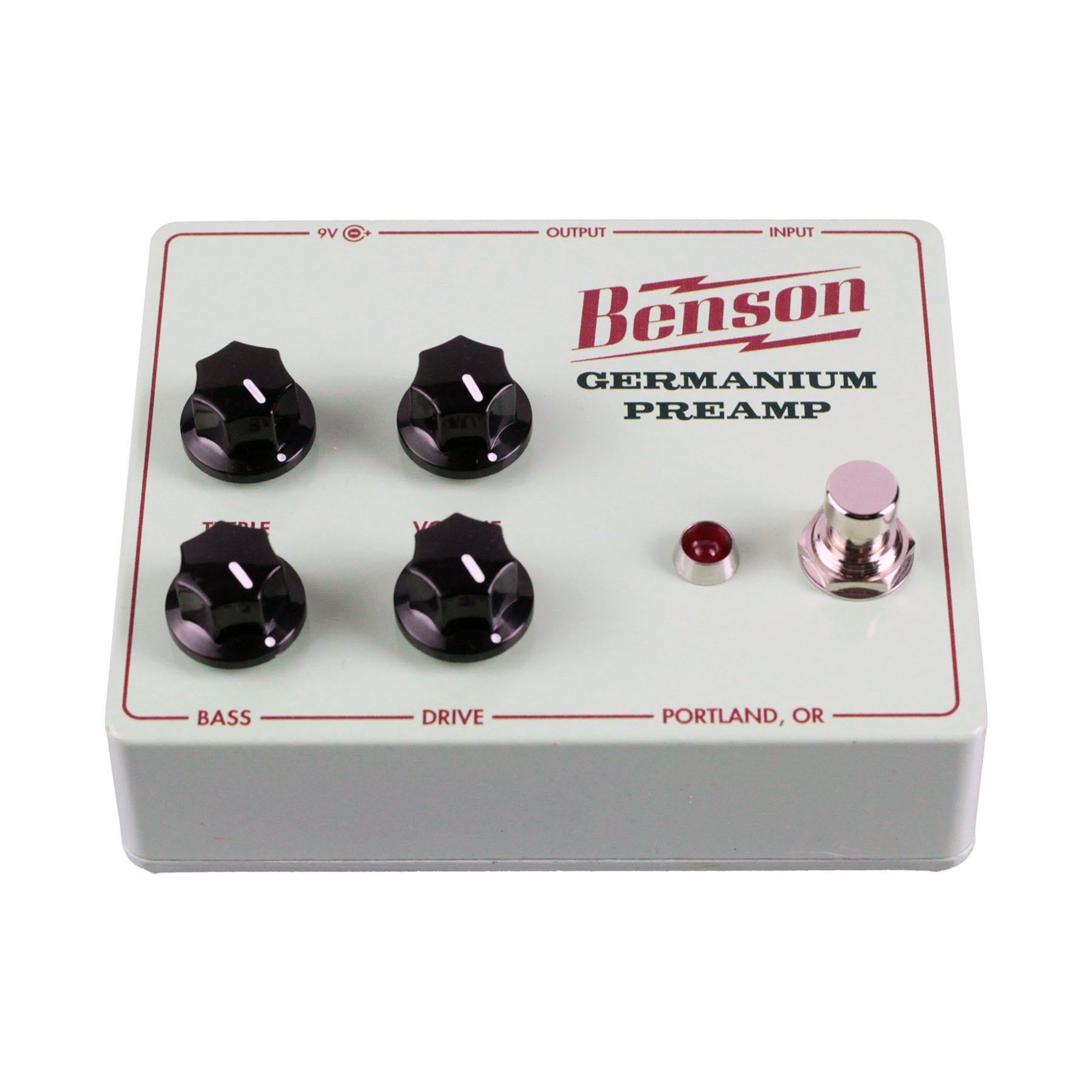 Benson Amps Germanium Preamp Overdrive / Boost / Fuzz Preamp Guitar Effect Pedal