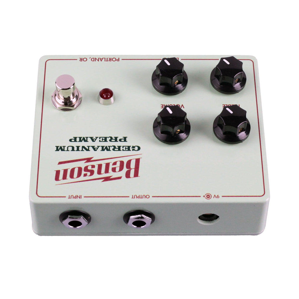 Benson Amps Germanium Preamp Overdrive / Boost / Fuzz Preamp Guitar Effect Pedal