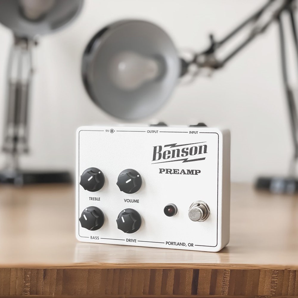 Benson Amps Preamp Pedal Chimera Preamp Guitar Effects Pedal, Tuxedo