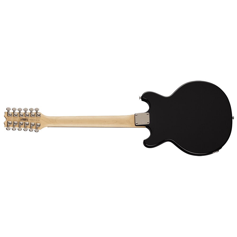 Dean BOCA12 CBK Boca 12 -String Semi-Hollow Body Electric Guitar - Classic Black