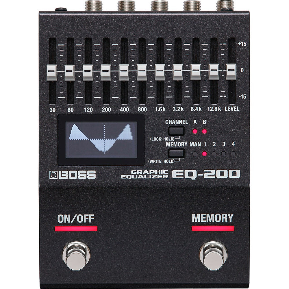 Boss EQ200 200 Series Graphic EQ Guitar Effects Pedal