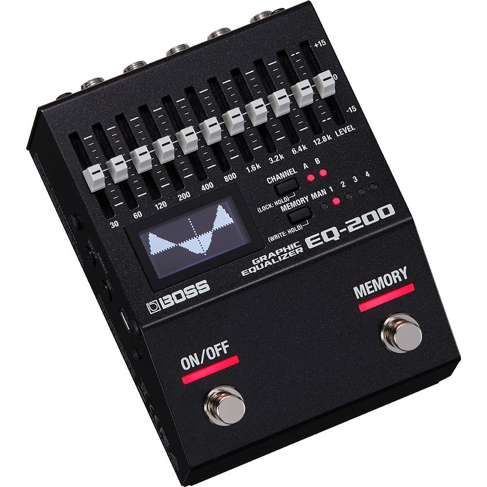 Boss EQ200 200 Series Graphic EQ Guitar Effects Pedal