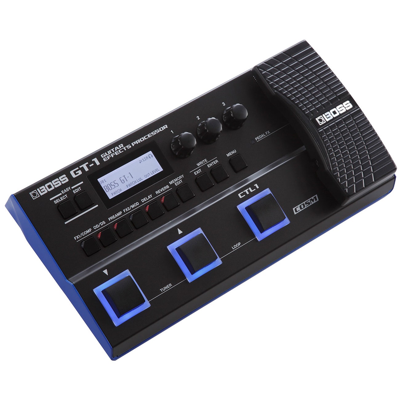 BOSS GT-1 COSM Guitar Processor Pedal w/ Reverb Wah Delay USB Effects (B-STOCK)