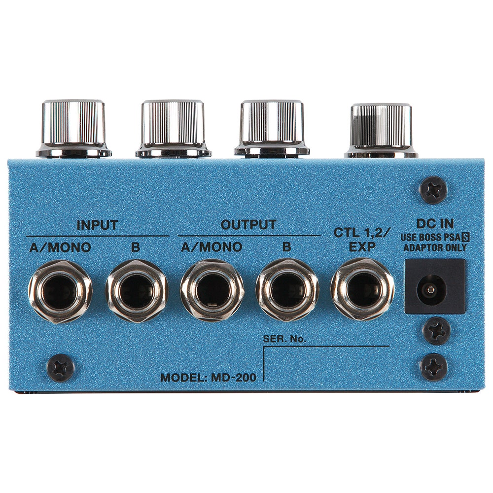 Boss MD-200 Modulation Guitar Effects Pedal, MIDI I/O, 12 Modulation Modes