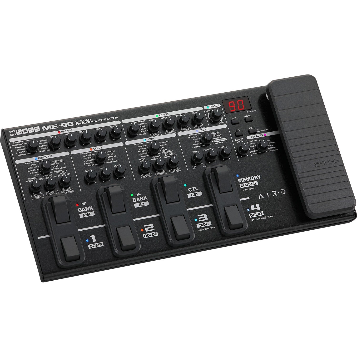 Boss ME-90 Guitar Multi-Effects Processor Pedal