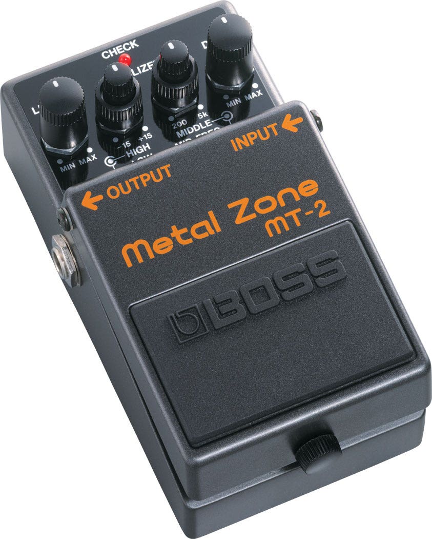 Boss MT-2 Metal Zone Distortion Pedal (B-STOCK)