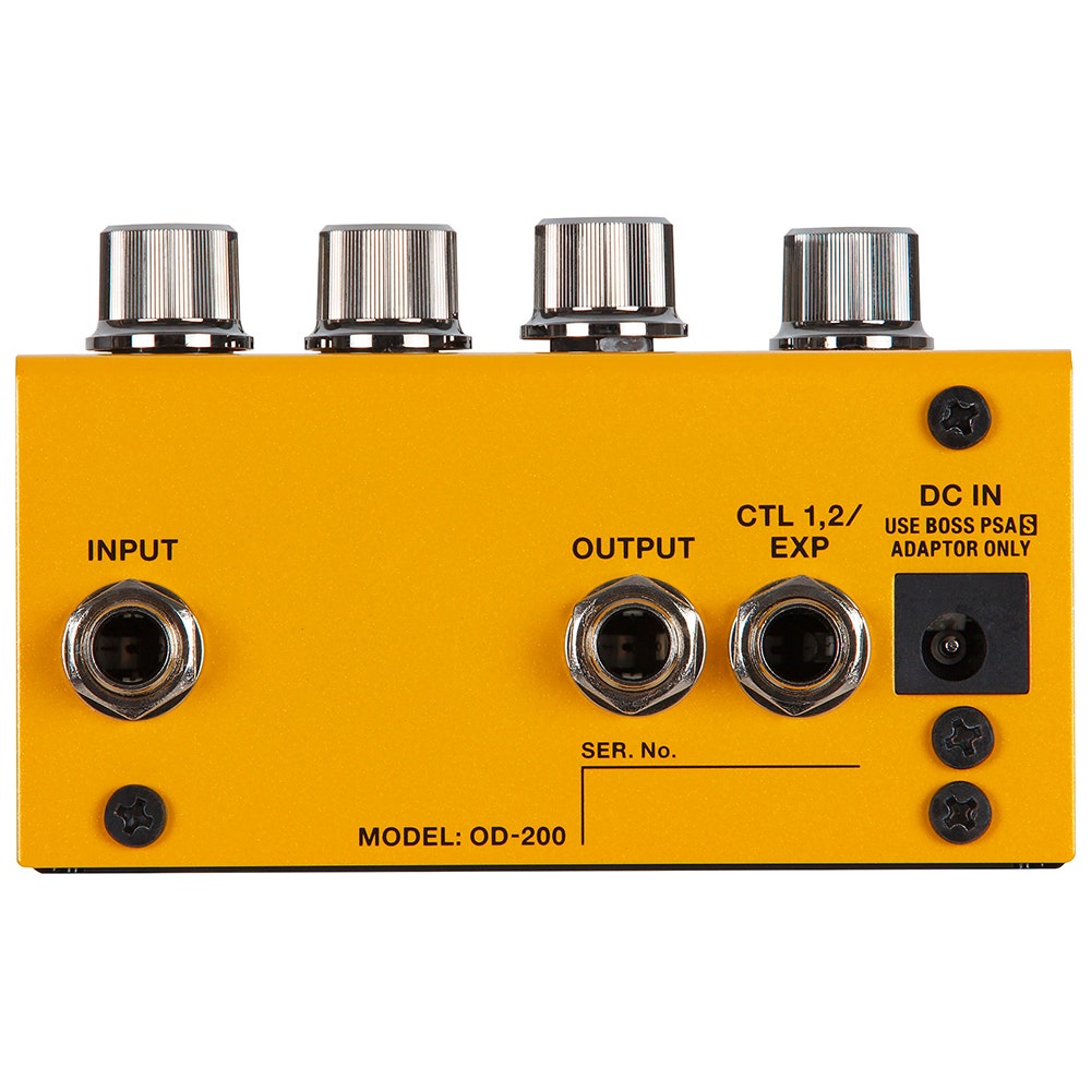 Boss OD-200 Hybrid Drive Overdrive Distortion Guitar Effects Pedal, MIDI Control