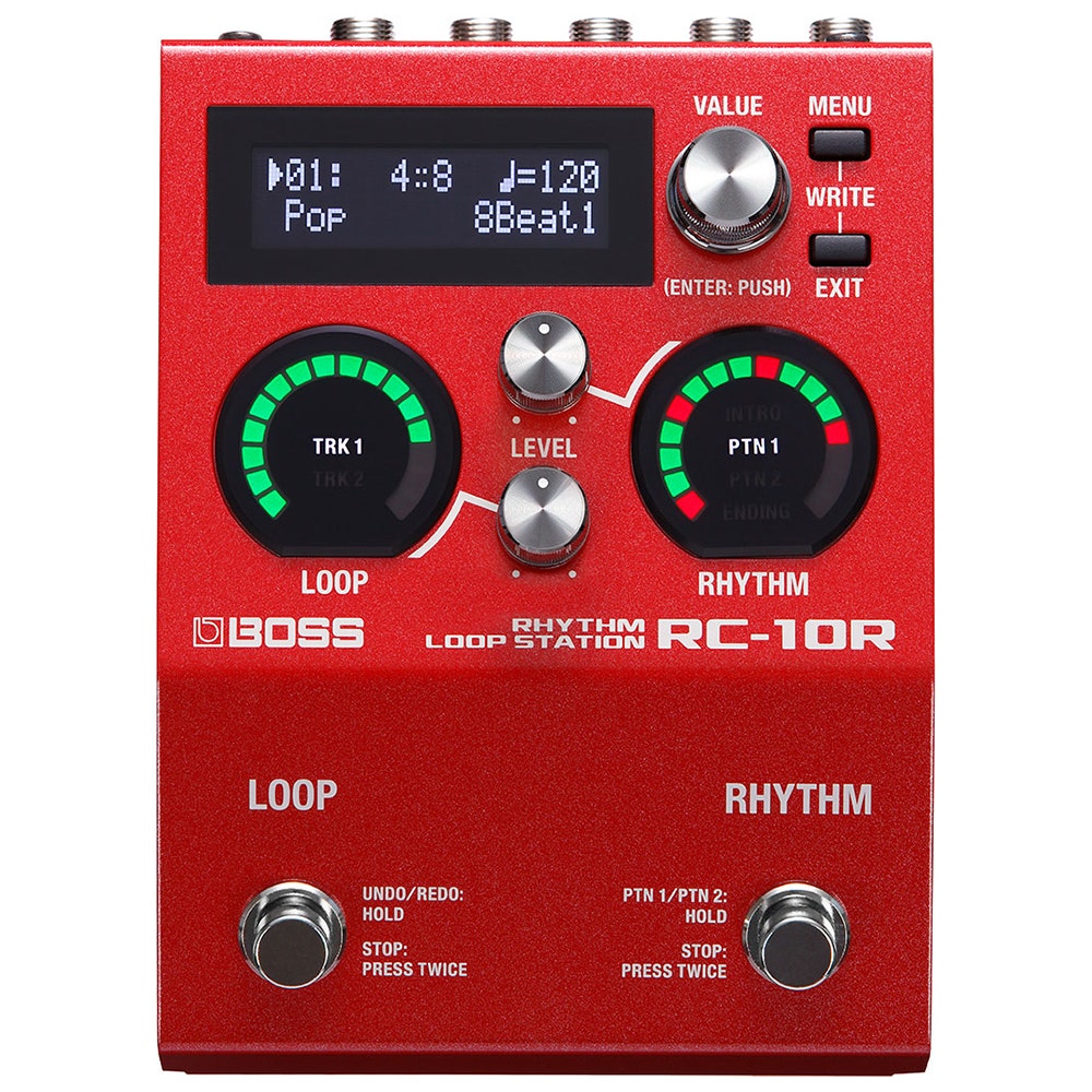 Boss RC-10R Rhythm Loop Station Looper Guitar Effects Pedal, External MIDI Connector
