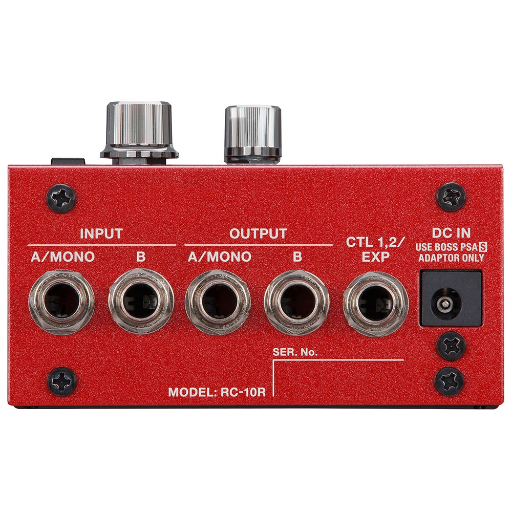Boss RC-10R Rhythm Loop Station Looper Guitar Effects Pedal, External MIDI Connector