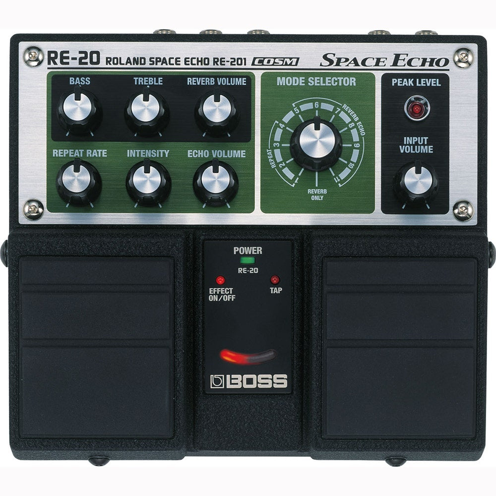 Boss RE20 Space Echo COSM Twin Pedal