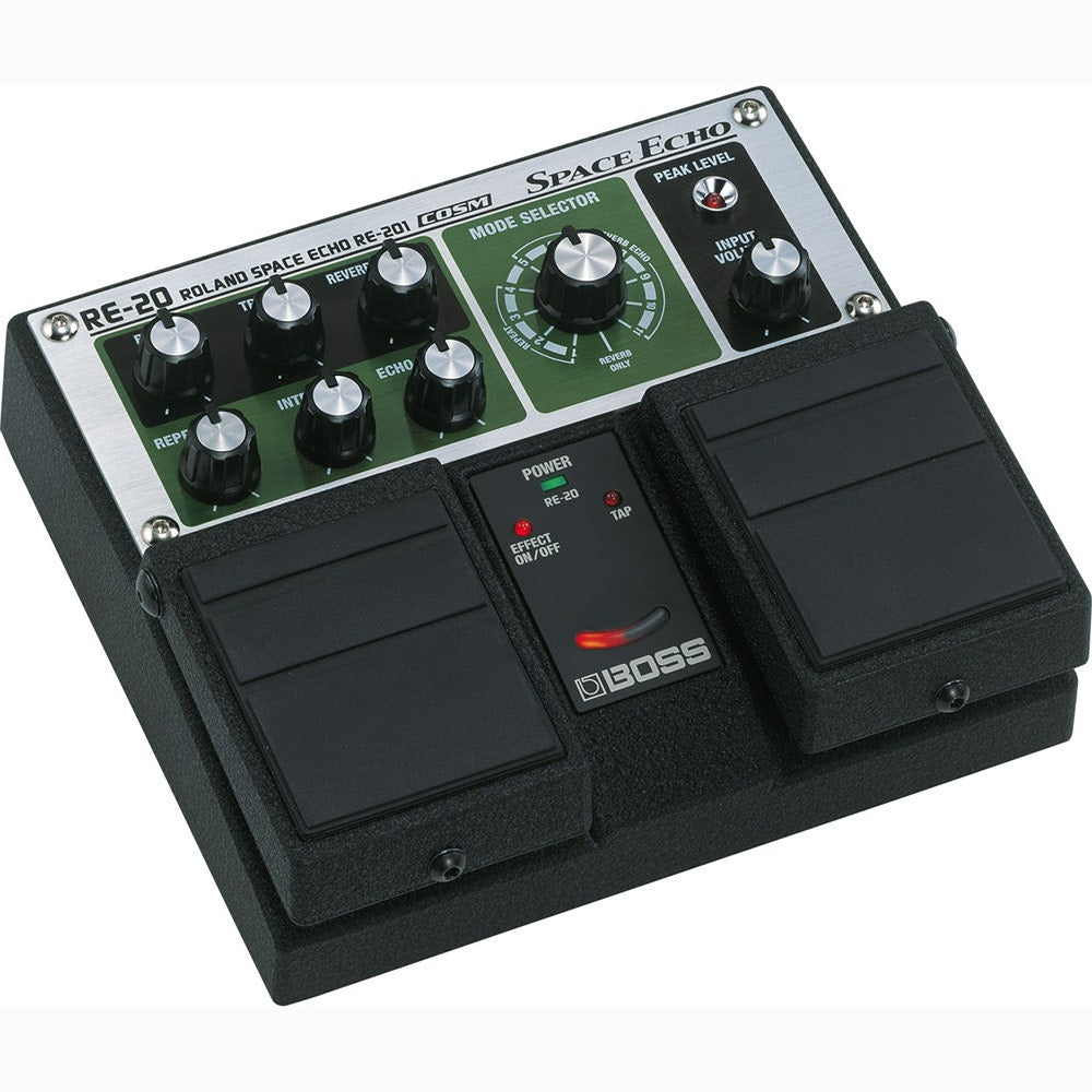 Boss RE20 Space Echo COSM Twin Pedal