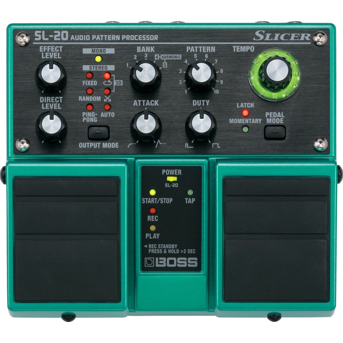 Boss SL-20 Slicer Audio Pattern Processor Twin Pedal (B-STOCK)