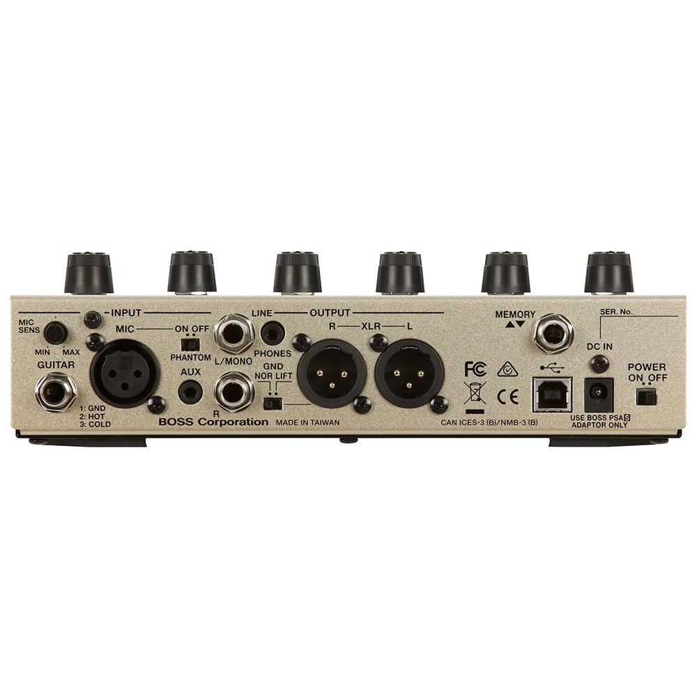 BOSS VE-8 Acoustic Singer Guitar/Vocal Processor Pedal
